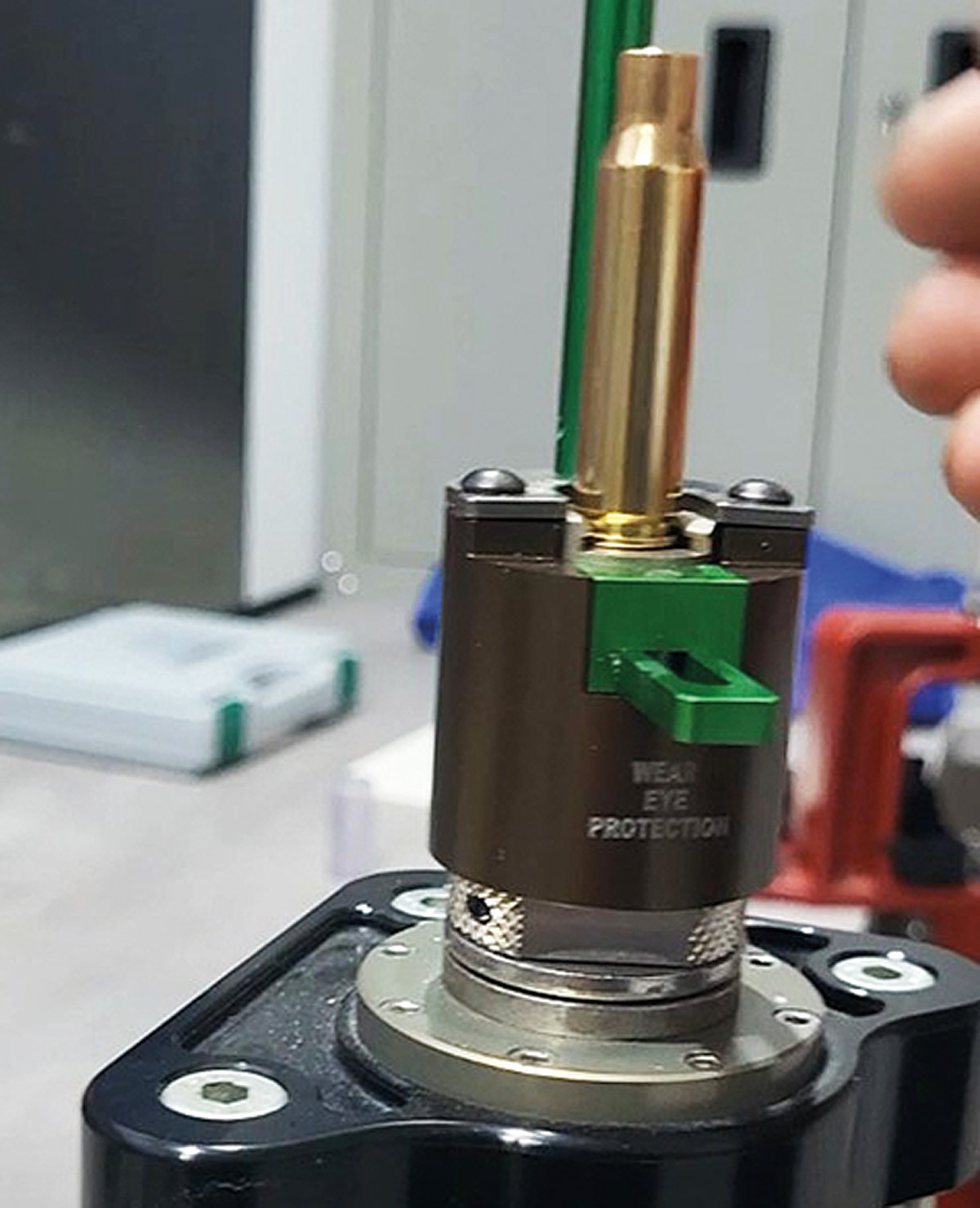 Setztiefe des Zündhütchens ist mit entscheidend für die Präzision