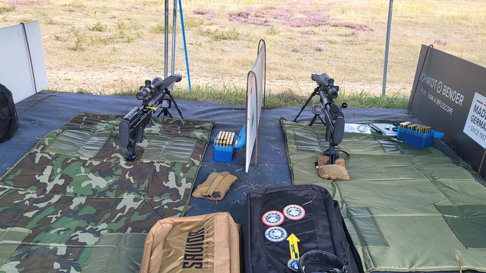 Fortmeier Präzisionsgewehr M2002 im Kaliber .338 LM in Stellung